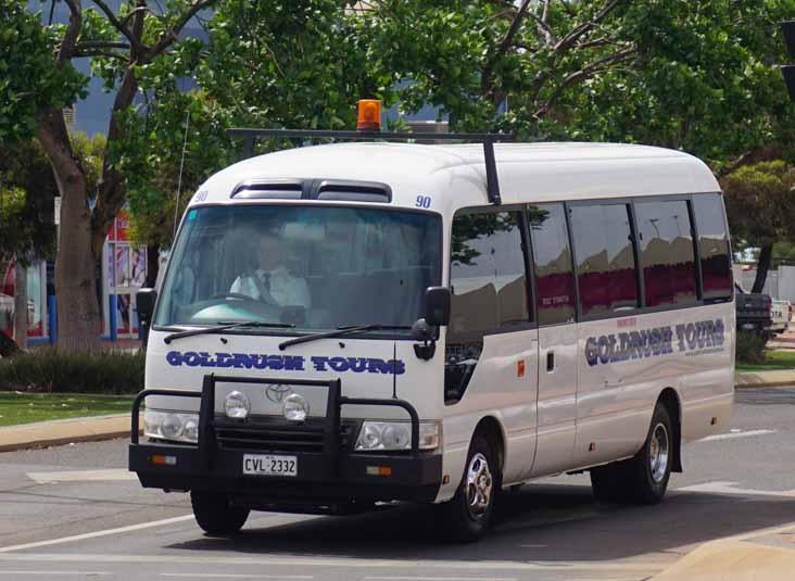 Goldrush Tours Toyota Coaster 90